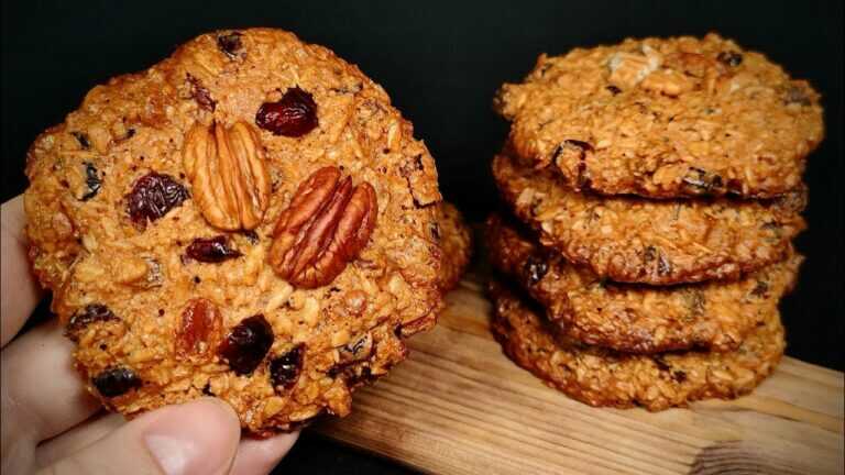 Die besten gesunden Haferkekse! Schnelles Dessert ohne Zucker und Butter!