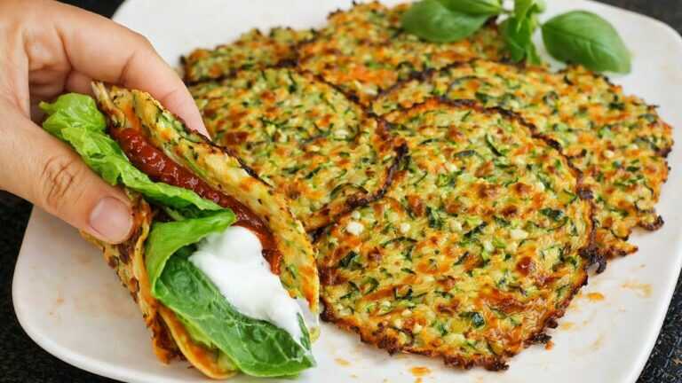 Schnell und einfach! Mit 1 Zucchini und 1 Karotte bereitest du ein gesundes und leckeres Abendessen zu!