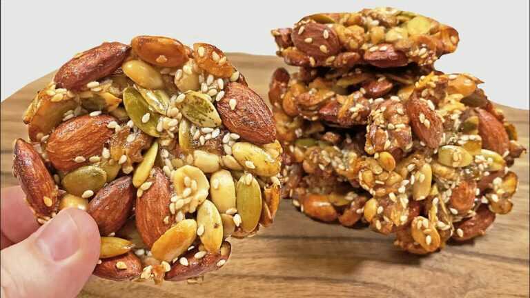 Ich esse keinen Zucker! Gesunde Kekse ohne Mehl und Zucker! Ein energiereiches Dessert!
