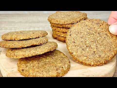 Haferkekse zum Frühstück! Ich esse keinen Zucker! Gesunde Kekse ohne…