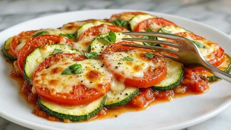 Sommerabendessen mit nur 1 Zucchini! Ein italienisches Rezept, nach dem alle Nachbarn fragen.