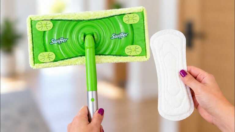 I Clean Under My Fridge With a Sanitary Pad. It Works Better Than a Cloth.