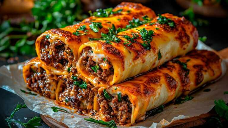 🇮🇹 Questi wrap italiani fanno impazzire tutti 😍 Ricetta veloce e deliziosa!