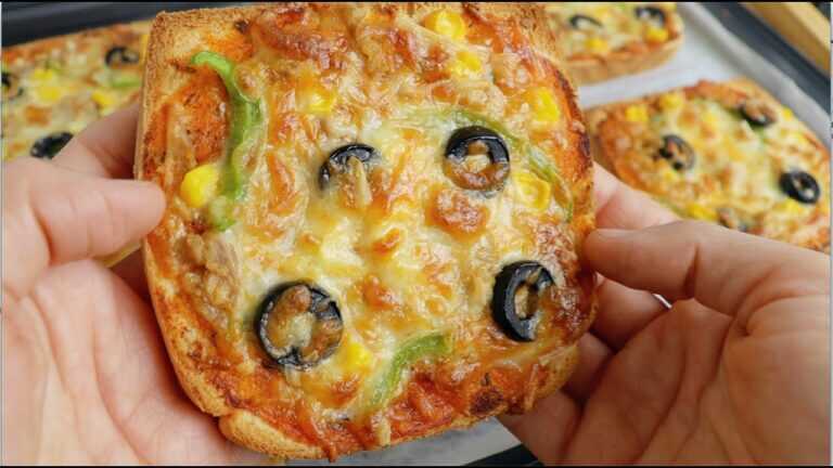 Pizza deliziosa in 10 minuti quando non sai cosa preparare per cena 😋😋 Buonissima!