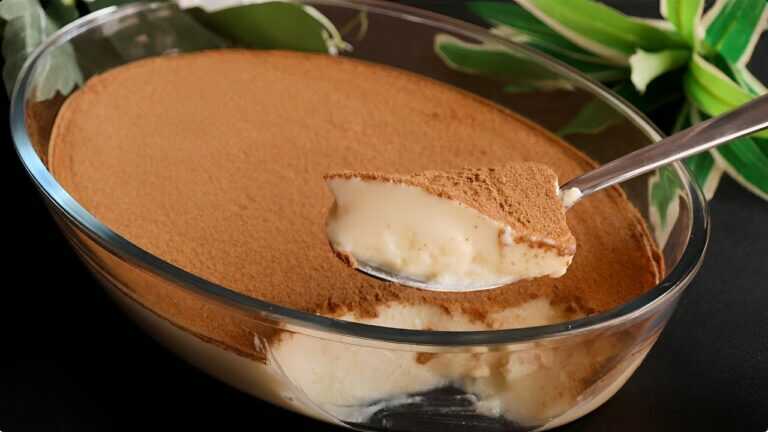 Incredibile dessert cremoso in 5 minuti, senza forno, latte condensato e gelatina!