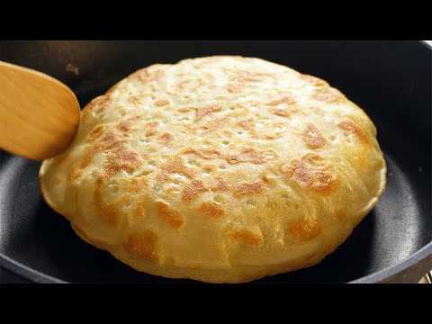 Ready in 5 minutes! Just mix water and flour — it puffs up like a balloon