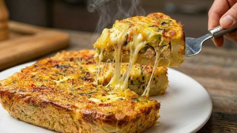 Potato and Zucchini Tart: A Quick, Foolproof Recipe! ✨