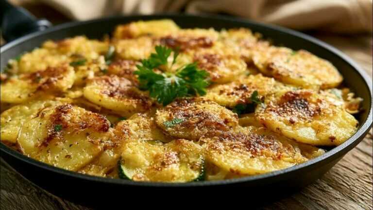 Potatoes and Zucchini Taste Better Than Meat! I’d Eat Them Every Day! Easy, Budget-Friendly Recipe!