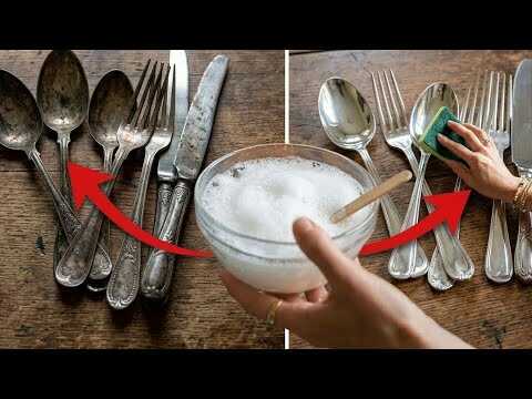 70-Year-Old Spoons and Forks Shine Like New! No Scrubbing Needed!