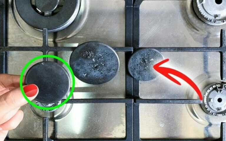 Brûleurs de cuisinière sales ? L’astuce efficace pour les rendre comme neufs !