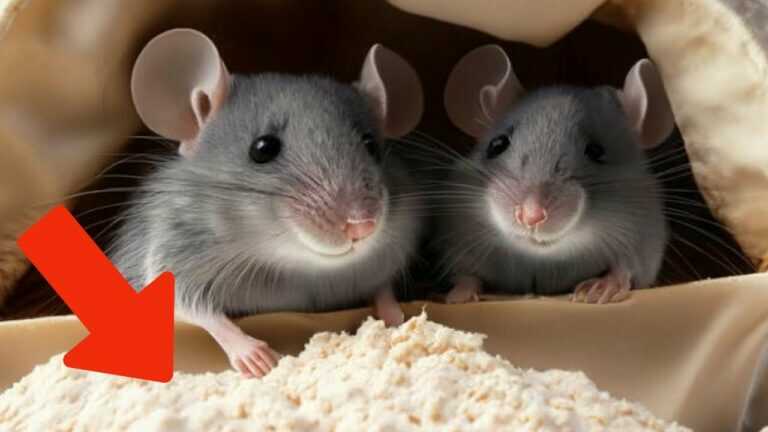 Natron ist am wirksamsten! MÄUSE UND RATTEN werden dich nicht mehr stören