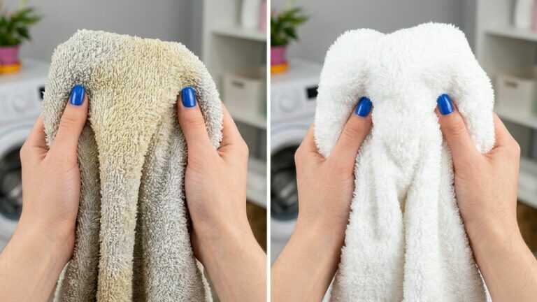 ¡Un hotelero me enseñó este truco para las toallas! Ya no uso suavizante