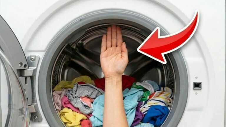 Mete la mano en la lavadora antes de encenderla (¡el secreto para ahorrar en la factura!)