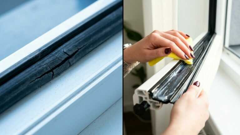 Mach DAS mit den Dichtungen vor dem Winter! Sie halten die Wärme in 2 Minuten im Haus