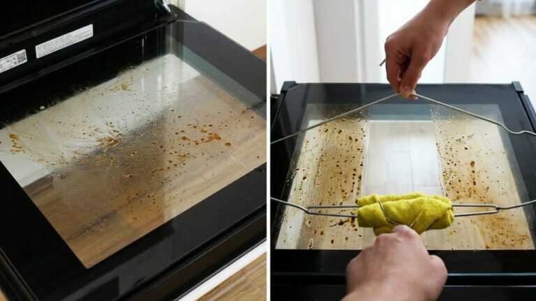 Baue die Backofentür nicht auseinander! So reinigst du die Scheibe zwischen den Glasschichten
