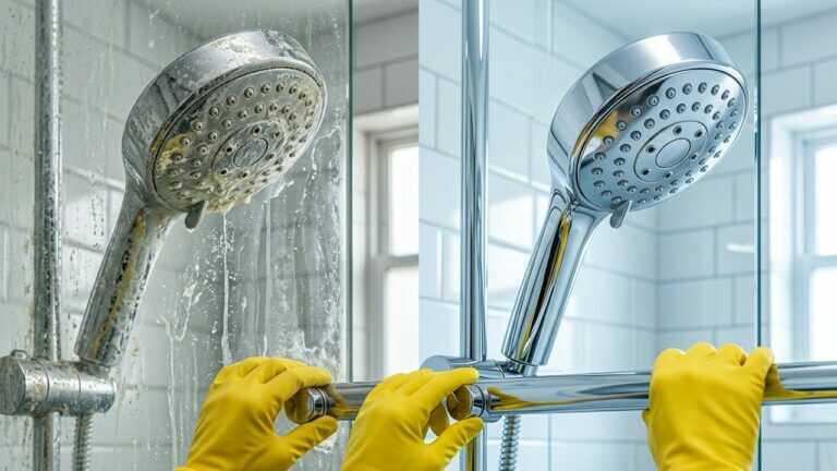 Mach das einmal im Monat mit deiner Dusche! Das Bad wird viel frischer