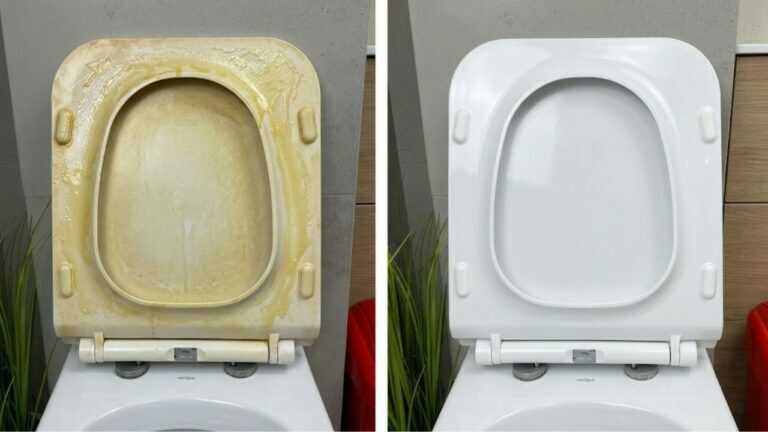 Schneeweiße Toilette in Minuten? Dieser geniale Bad-Trick wirkt sofort