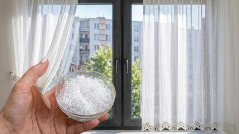 Vergiss Bleichmittel! Mit diesem Hausmittel werden deine Gardinen schneeweiß
