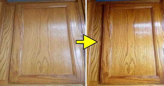 Come togliere sporco e grasso dagli stipetti di legno della cucina senza fatica