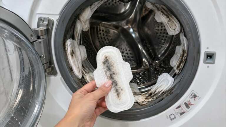 Put a Pad in the Washing Machine Drum and Watch Years of Hidden Dirt Disappear…