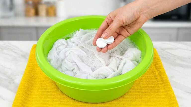 $1 Homemade Whitener: Pour THIS on Your Laundry and Watch the Dirt Disappear
