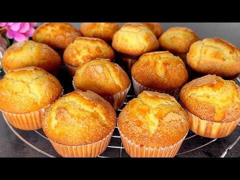 Najlepszy przepis na świecie! Puszyste i superpyszne muffinki! Rozpływają się w ustach!