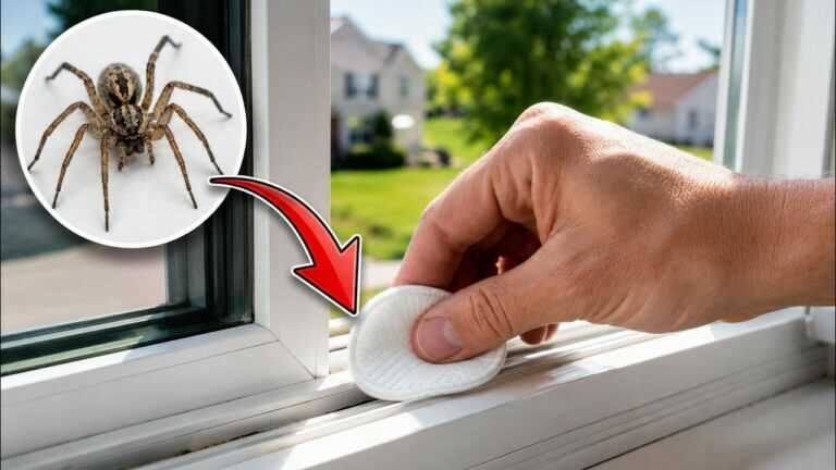 Une astuce simple pour que les araignées évitent votre maison