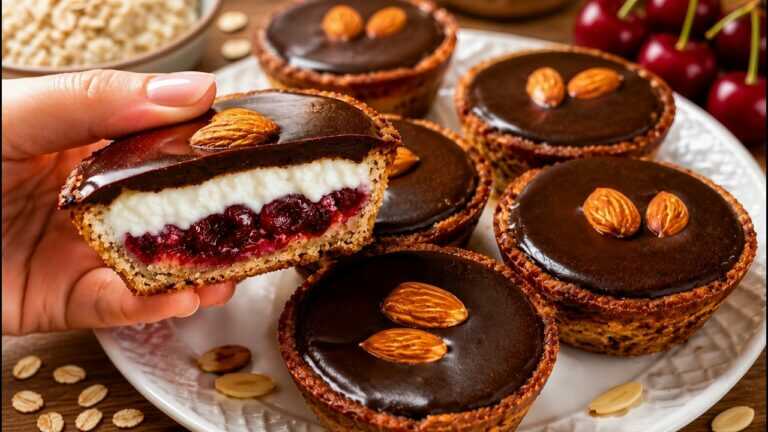 Te muffinki owsiane bez cukru staną się twoim ulubionym przysmakiem – będziesz robić je codziennie!
