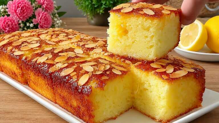 Le célèbre gâteau au yaourt français en 5 min ! La recette secrète de grand-mère !