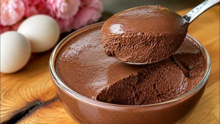 Mousse protéinée pour régime ! Seulement 100 calories. SANS sucre.