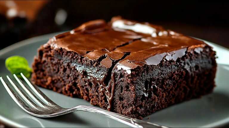 Sans farine ! Sans gluten ! Brownie protéiné en 1 minute ! SANS sucre blanc !