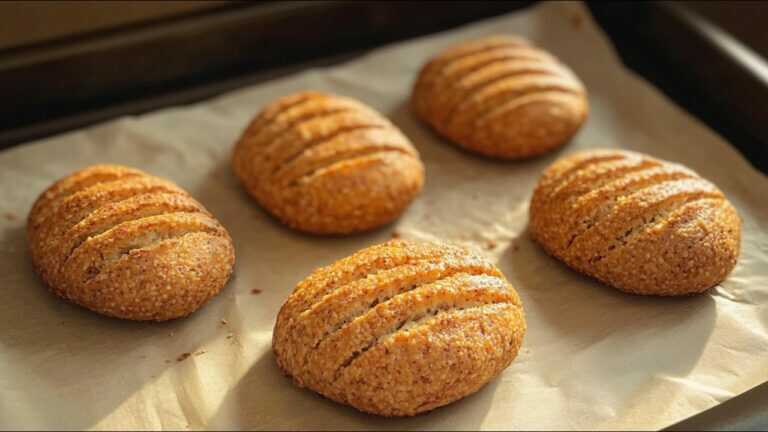 Je prépare ces petits pains VÉGANS aux lentilles chaque matin ! Sans farine, sans sucre ni levure !