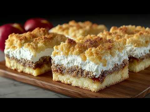 Questa torta di mele si scioglie semplicemente in bocca! Una ricetta semplice…