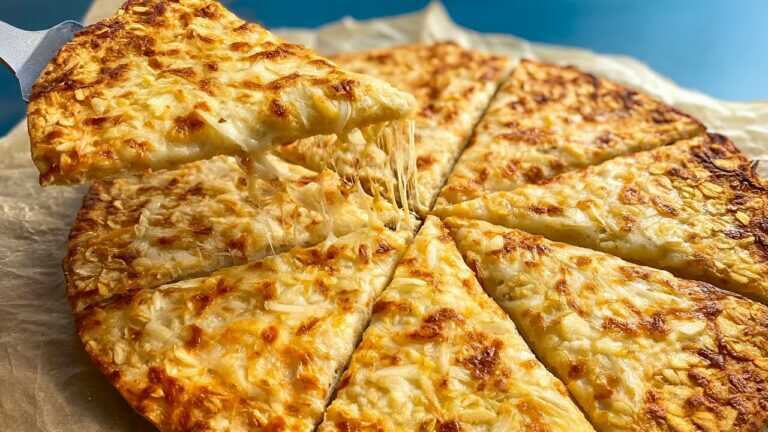 Solo fiocchi d’avena, cipolle e formaggio! Meglio della pizza!