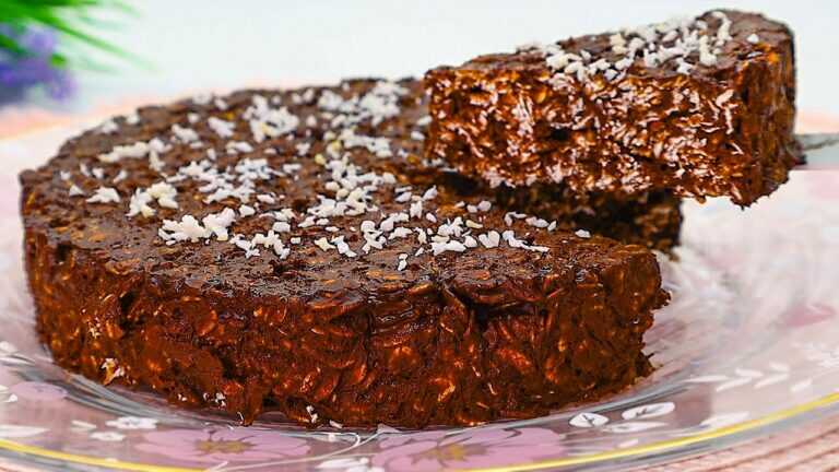 Prendi cacao, fiocchi d’avena e banane e prepara un dessert meraviglioso senza zucchero