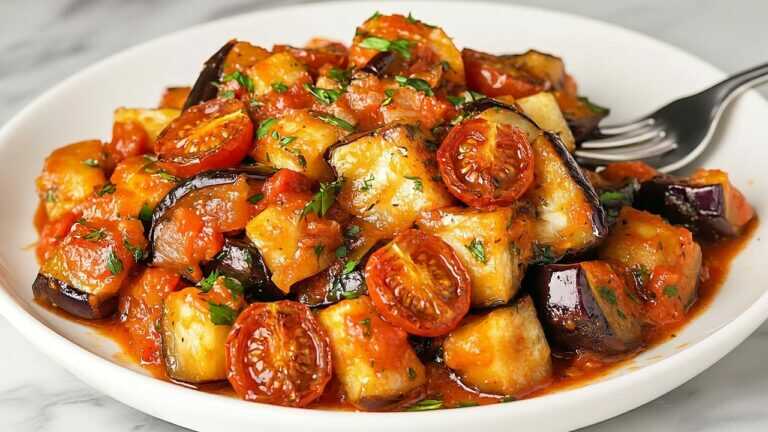 La migliore ricetta di melanzane! Melanzane come funghi! Semplice, veloce, senza frittura!