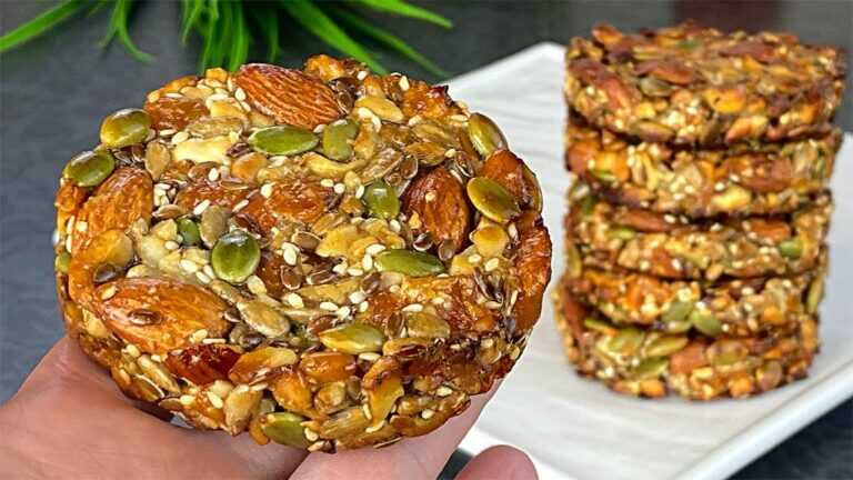 Non mangio zucchero! Biscotti sani senza farina e zucchero! Dessert energetico!