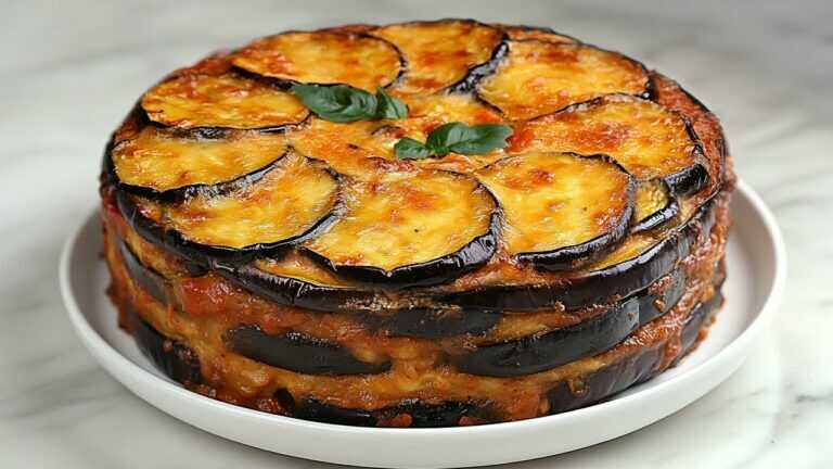 La melanzana che fa impazzire tutti! Torta salata di melanzane al forno