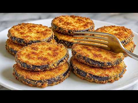 Preparo queste melanzane cinque volte a settimana! Cotolette di melanzane croccanti!