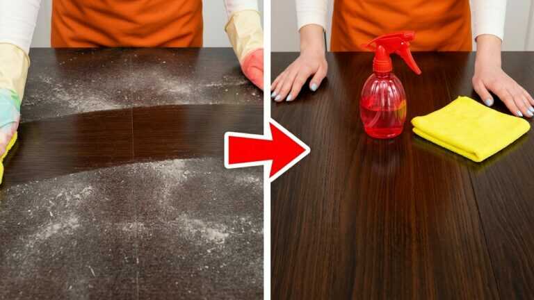 Kommt der Staub schnell zurück? Dieses hausgemachte Spray bildet einen SCHUTZSCHILD