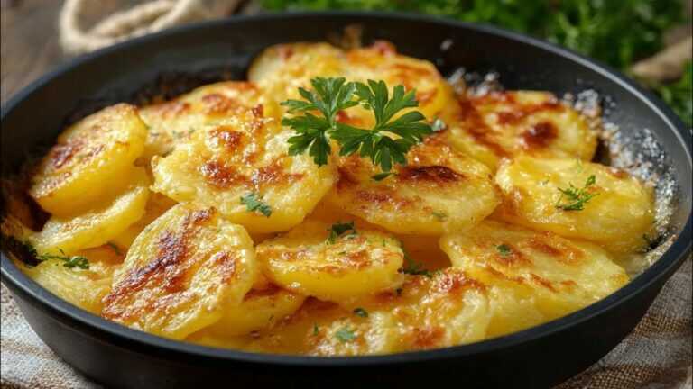 Ho imparato questa ricetta nel Nord Italia! Patate alla savoiarda in padella!