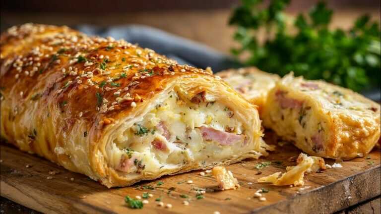 Patate e pasta sfoglia? Prepara questa cena economica, veloce e deliziosa!