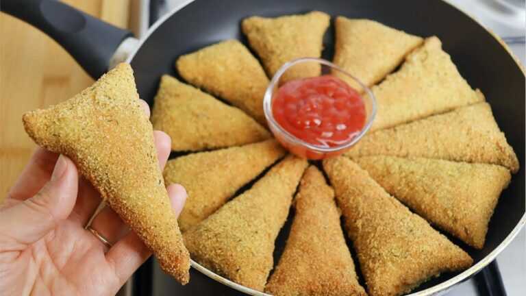 Preparatele in padella per cena! Veloce, senza impasto, senza farina!! Croccanti…