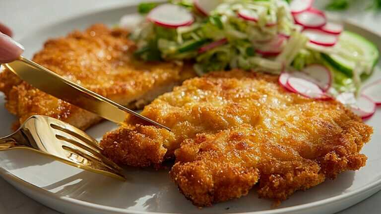Basta con le normali panature! AGGIUNGI QUESTO alla panatura! La cotoletta viennese perfetta!