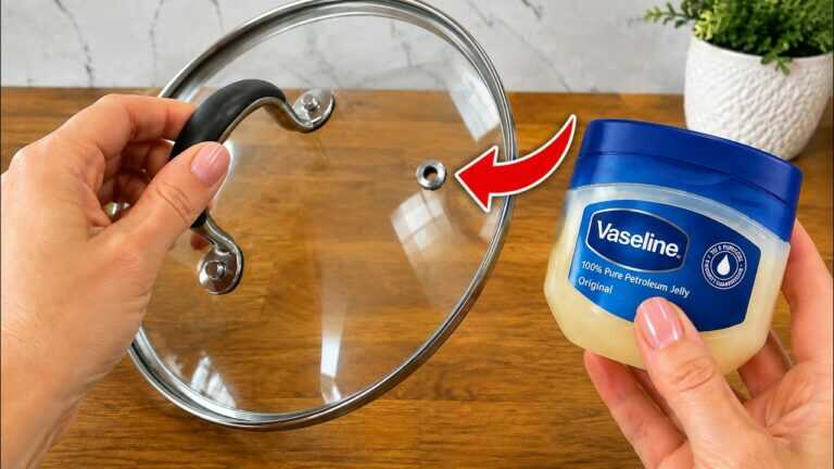 Mein Mann hat Vaseline auf unseren Topfdeckel geschmiert! Jetzt schrubben wir nicht mehr…